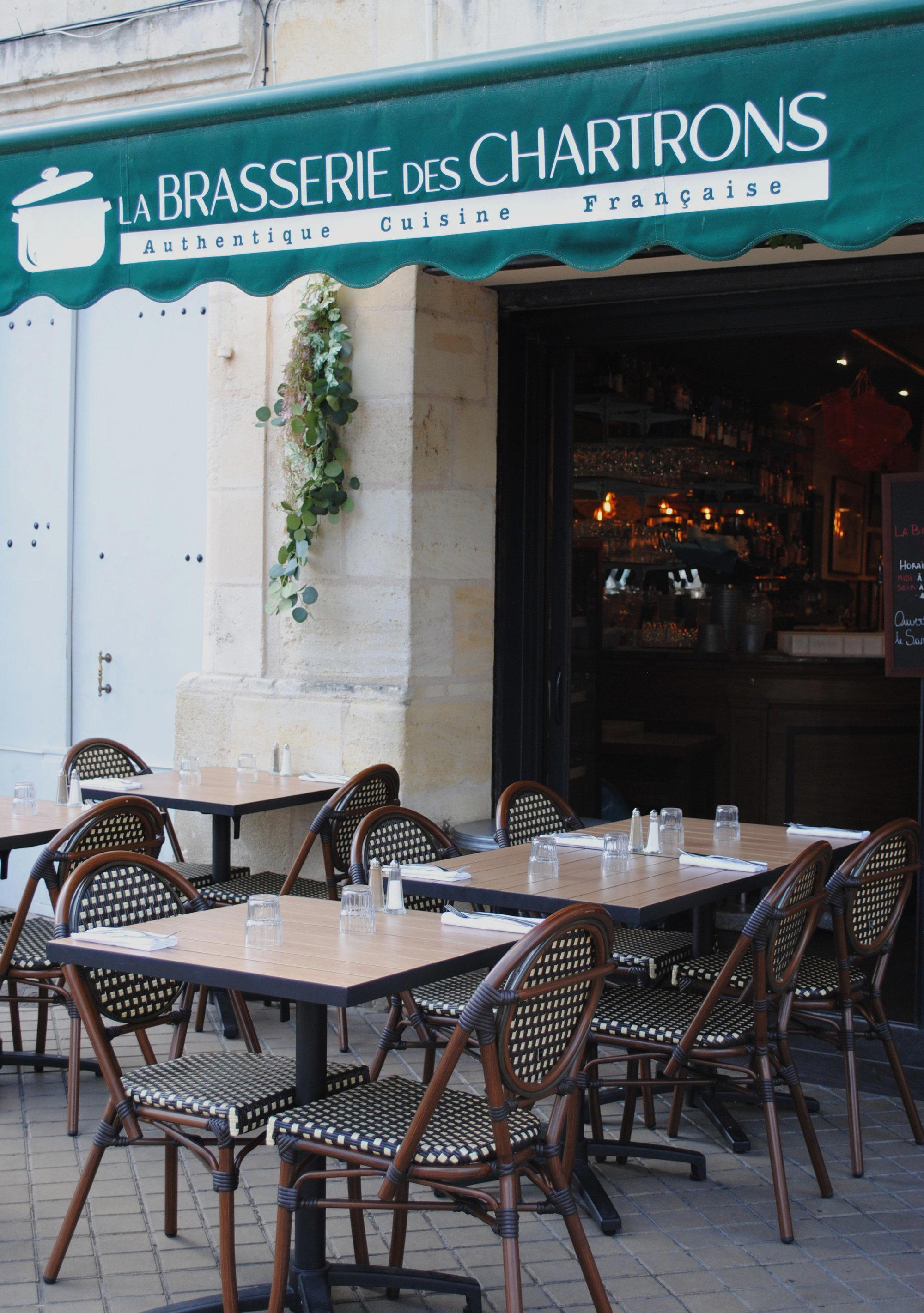 La Brasserie des Chartrons restaurant in Bordeaux, France