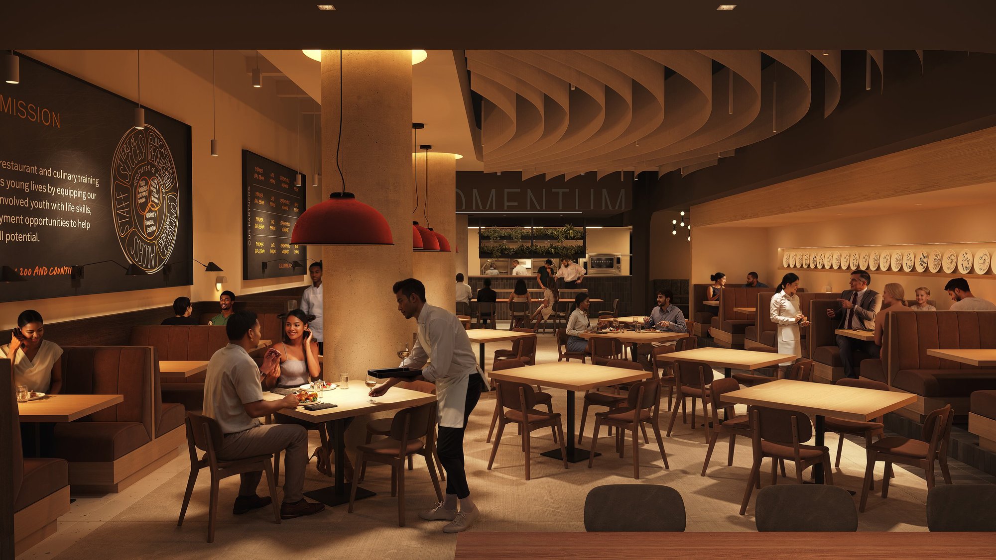 Café Momentum Atlanta, Restaurant in Atlanta