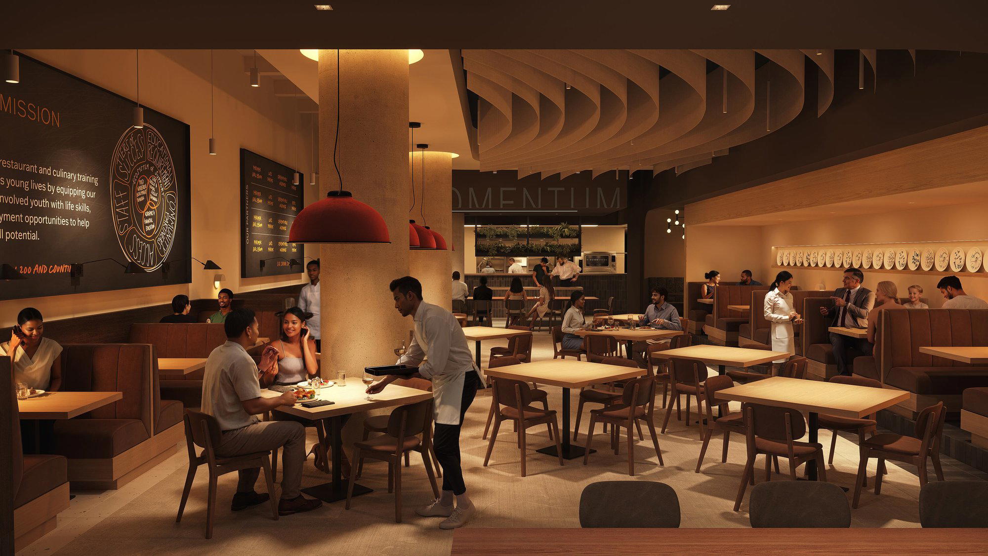 Café Momentum Atlanta restaurant in Atlanta, United States