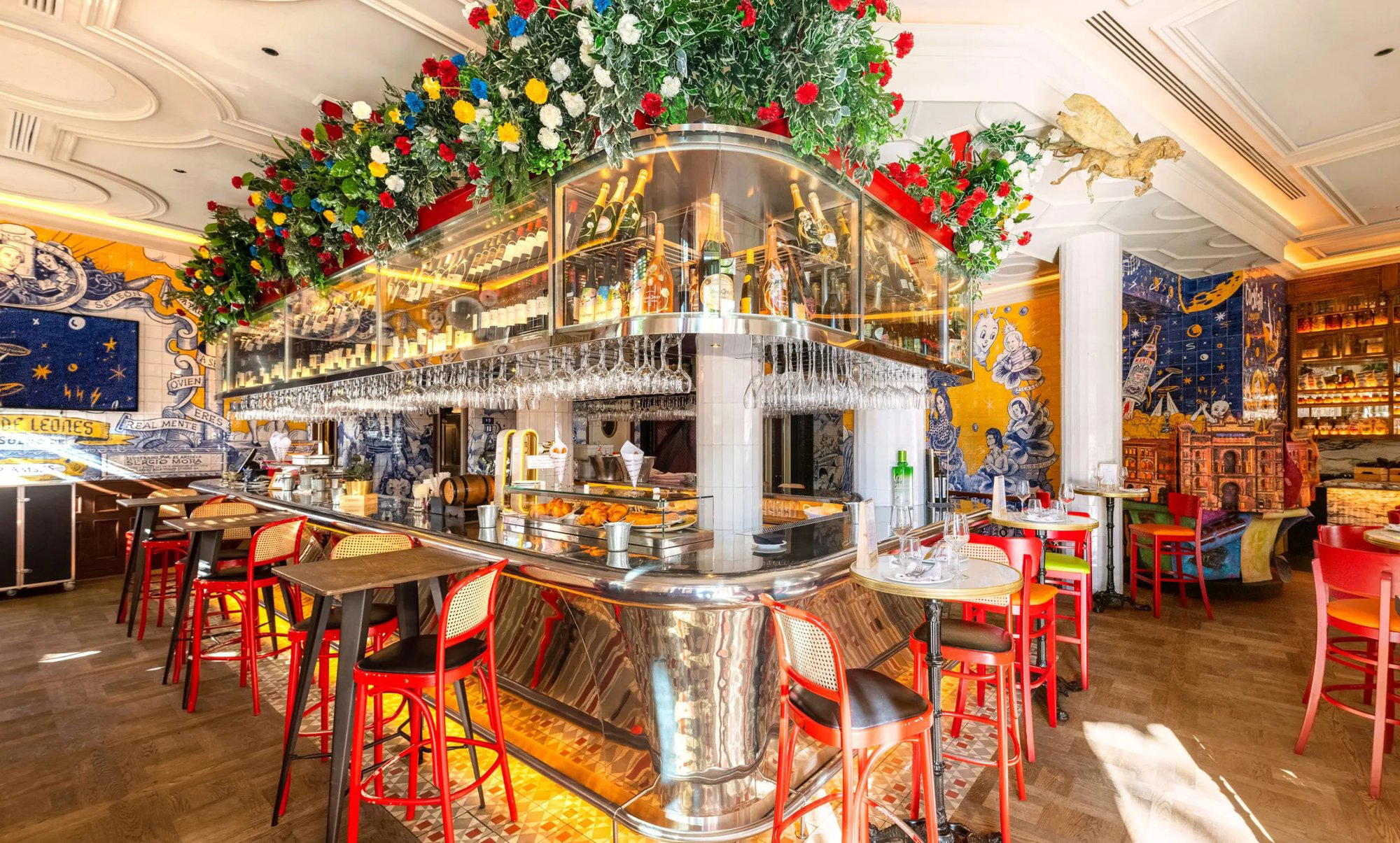 Patio de Leones restaurant in Madrid, Spain