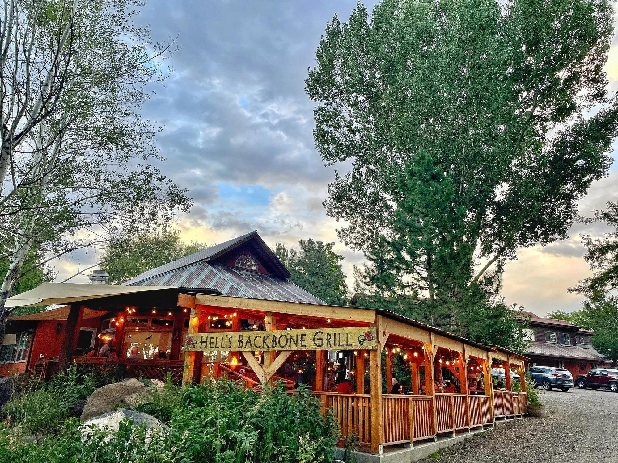 Hell's Backbone Grill restaurant in Boulder