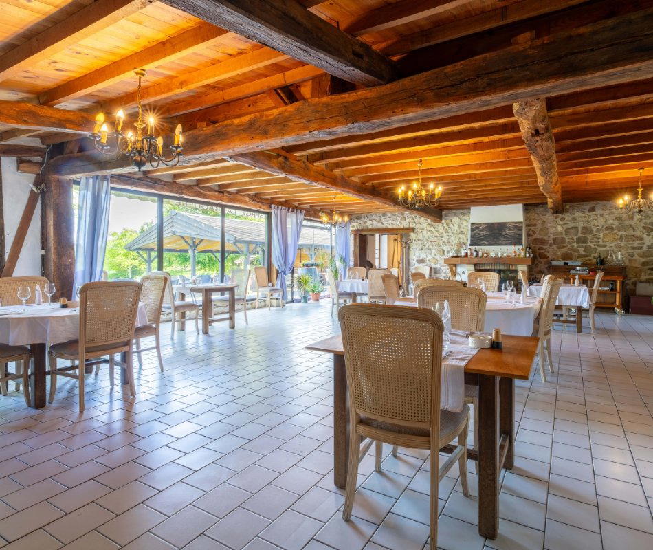 Auberge la Baquère restaurant in Preneron