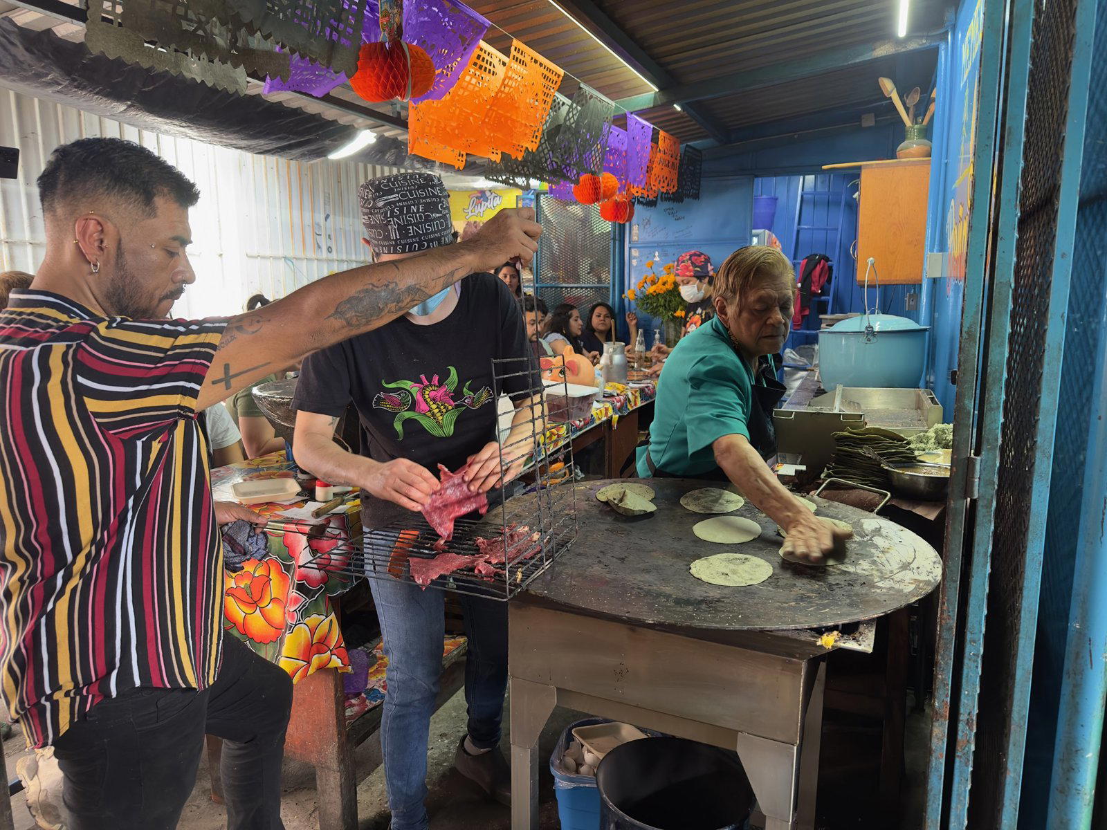 Memelas Dona Vale restaurant in Oaxaca De Juarez