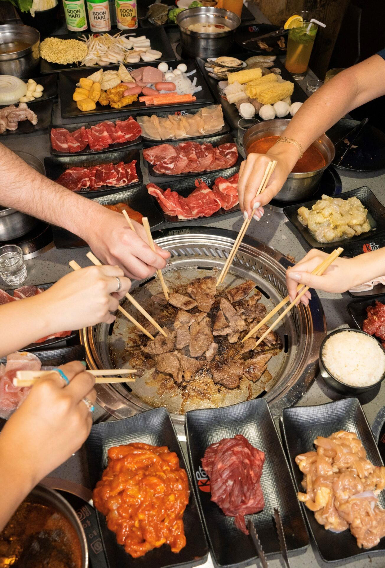 KPOT Korean BBQ & Hot Pot restaurant in Sioux Falls