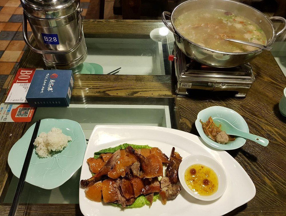 Wu Long Shan Zhai restaurant in Zhangjiajie, China