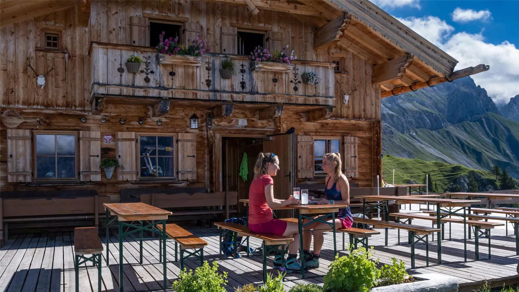Rotmoosalm, Restaurant in Leutasch