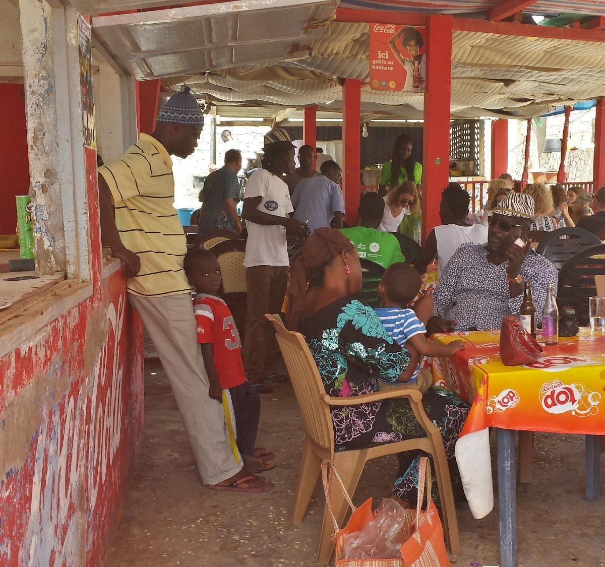 Huitres De Sokone restaurant in Dakar, Senegal