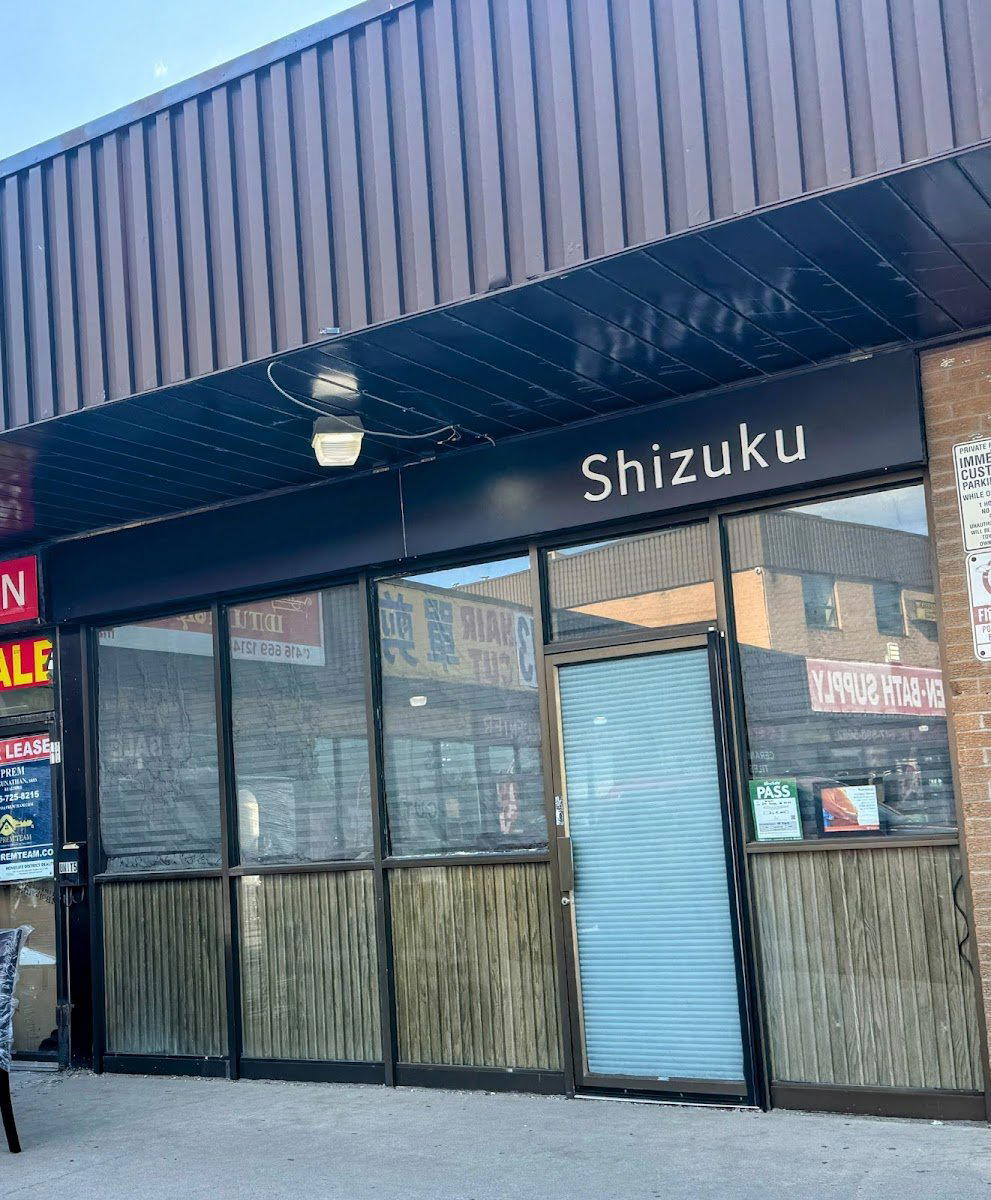 Shizuku restaurant in Scarborough, Canada