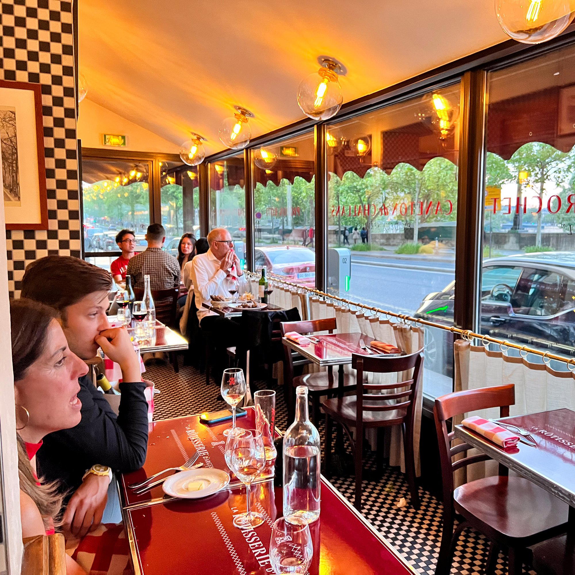La Rôtisserie restaurant in Paris, France