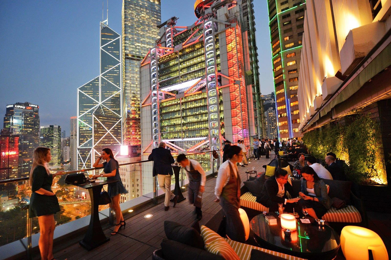SEVVA restaurant in Hong Kong, Hong Kong