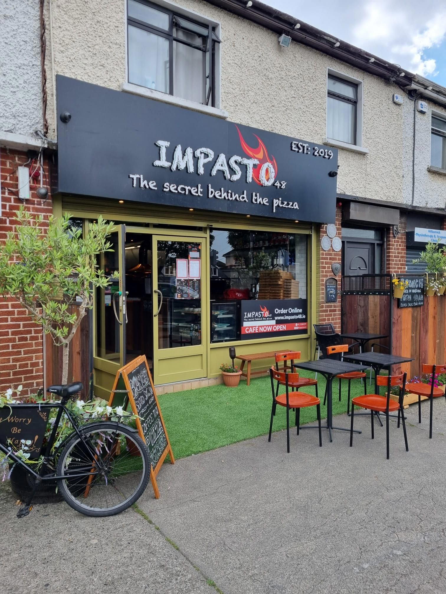 Impasto 48 restaurant in Dublin, Ireland