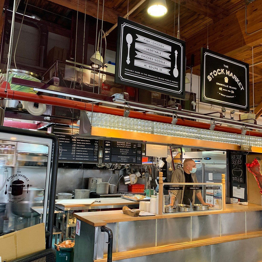 Stock Market, Restaurant in Vancouver