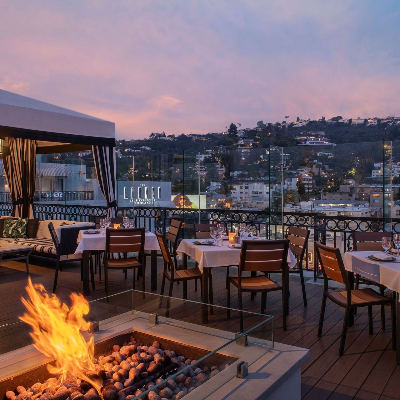 Boxwood on the Roof, Restaurant in West Hollywood
