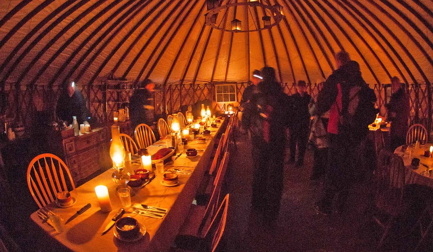 The Montana Dinner Yurt, Big Sky, United States