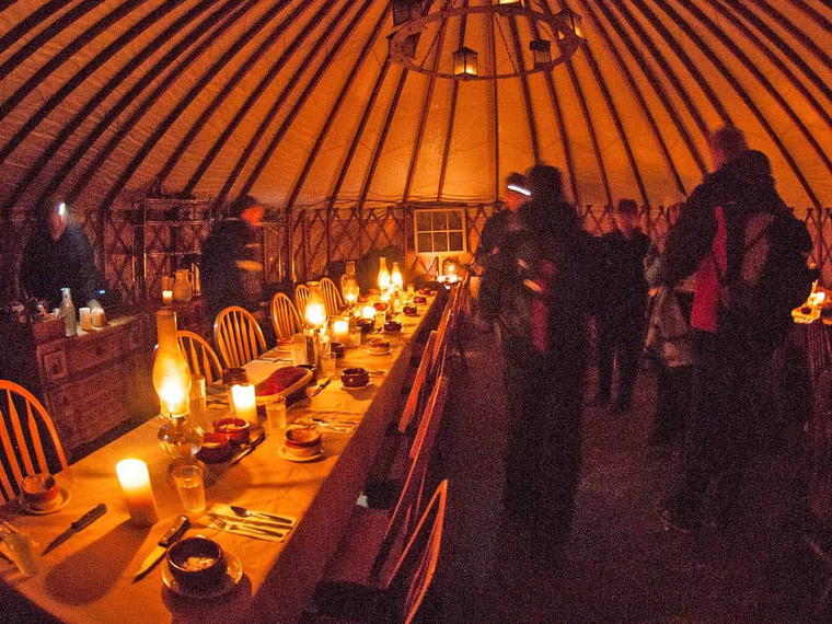 The Montana Dinner Yurt, Big Sky, United States