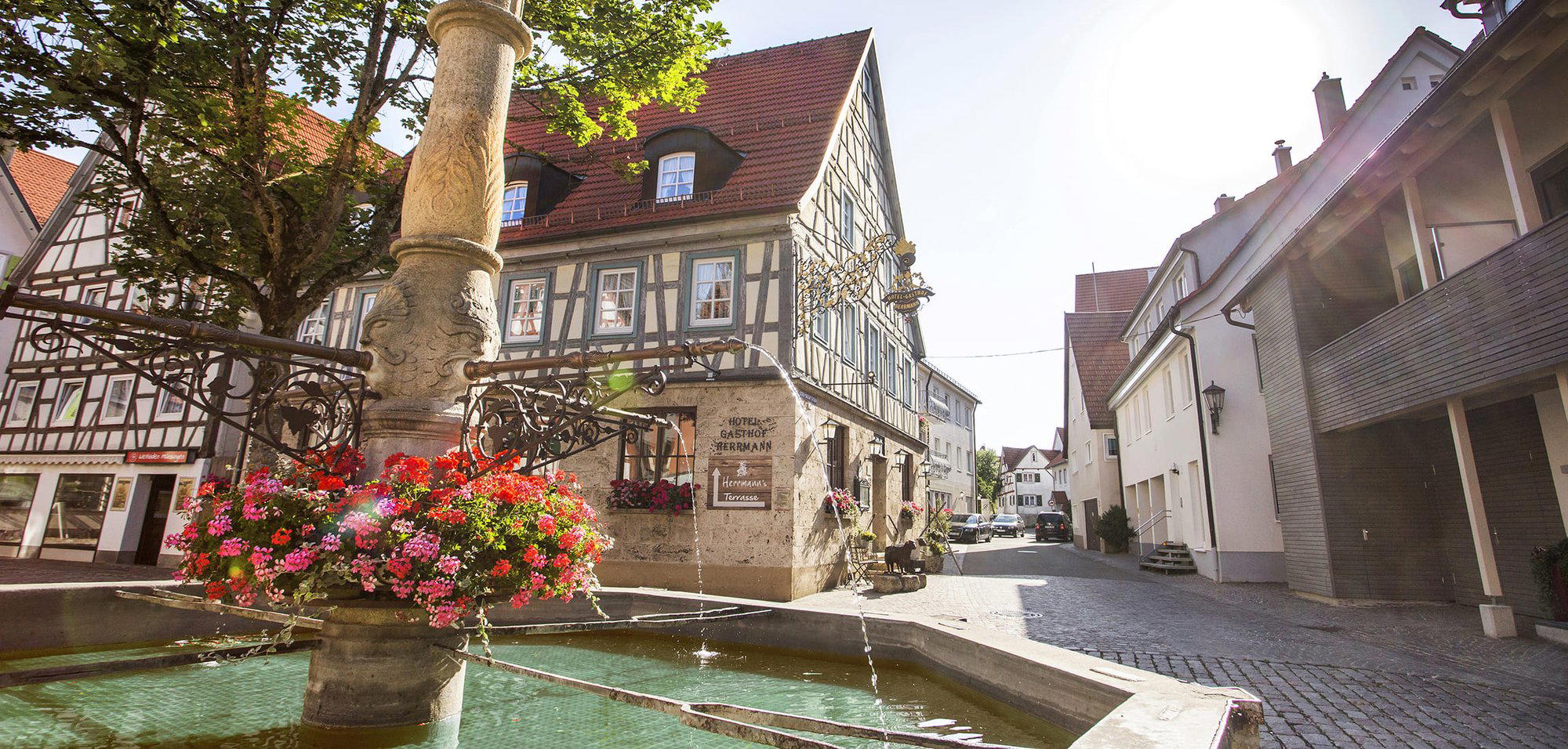 Hotel Gasthof Herrmann restaurant in Munsingen, Germany