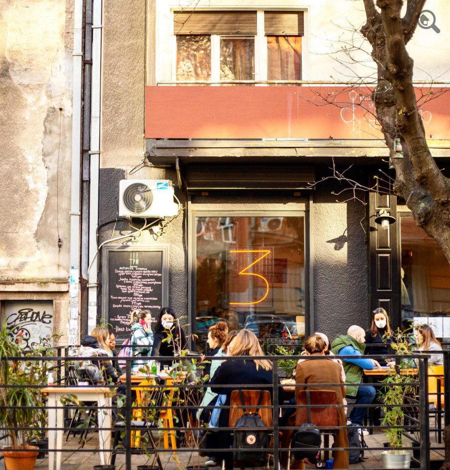 Bistro Tri restaurant in Belgrade, Serbia