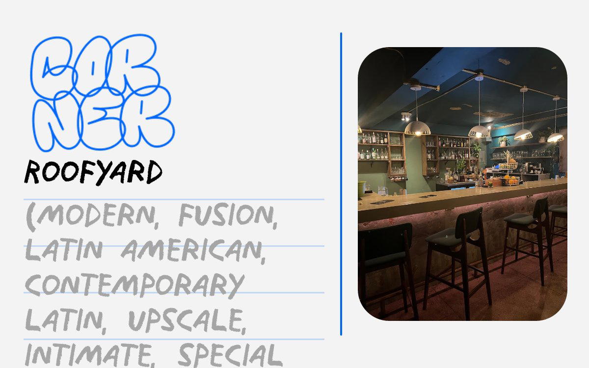 Roofyard restaurant in San Juan, Puerto Rico