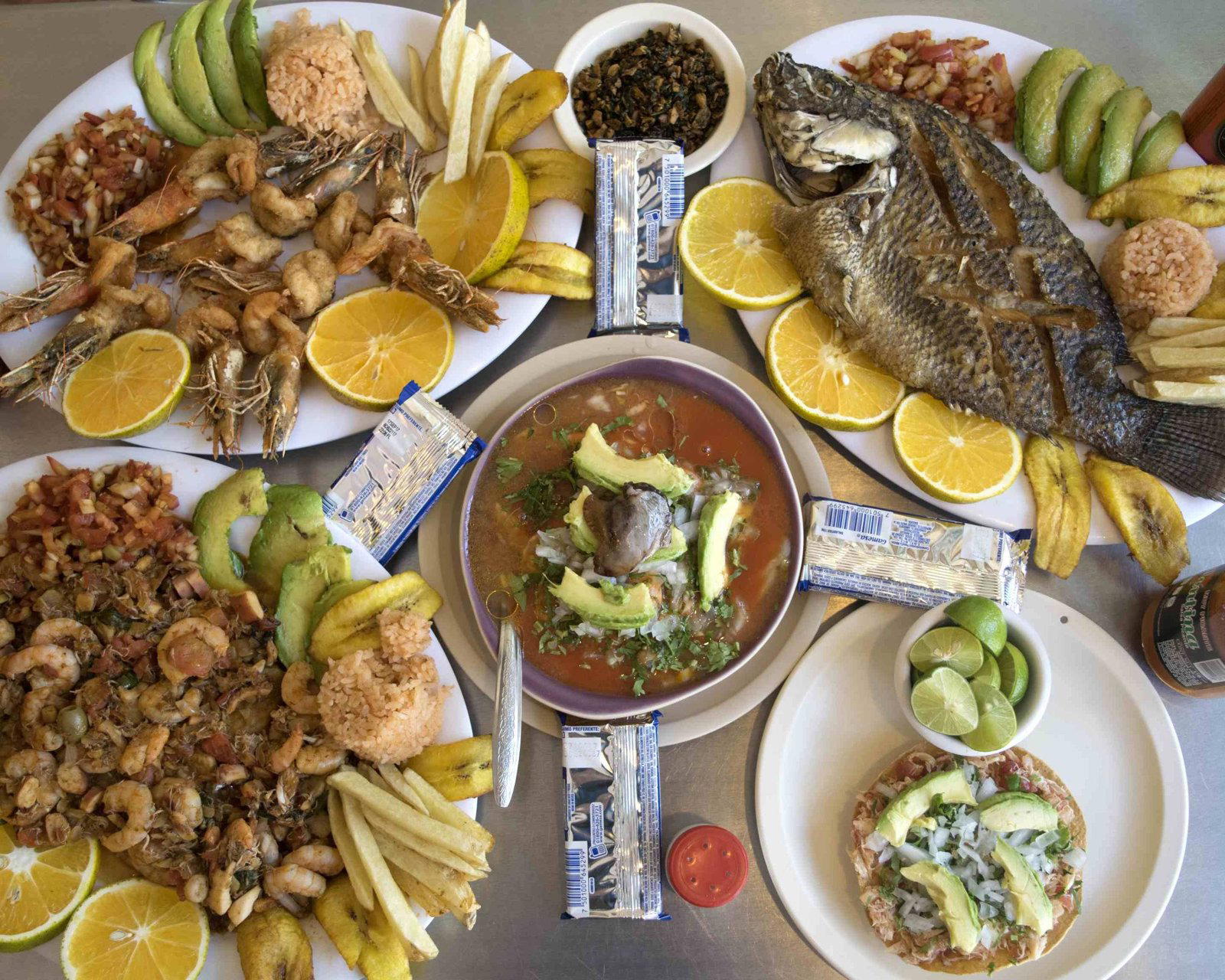 Marisqueria el K-guamo restaurant in Mexico City, Mexico