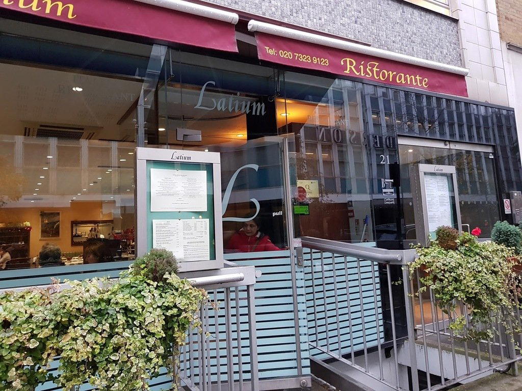 Latium restaurant in London, United Kingdom