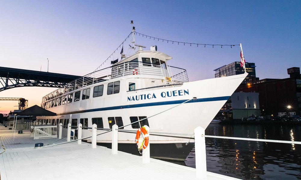 Nautica Queen restaurant in Cleveland, United States