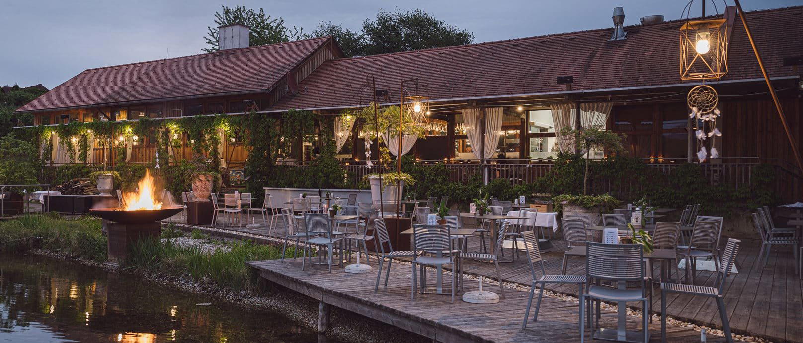 Seehaus Riegersburg restaurant in Riegersburg, Austria