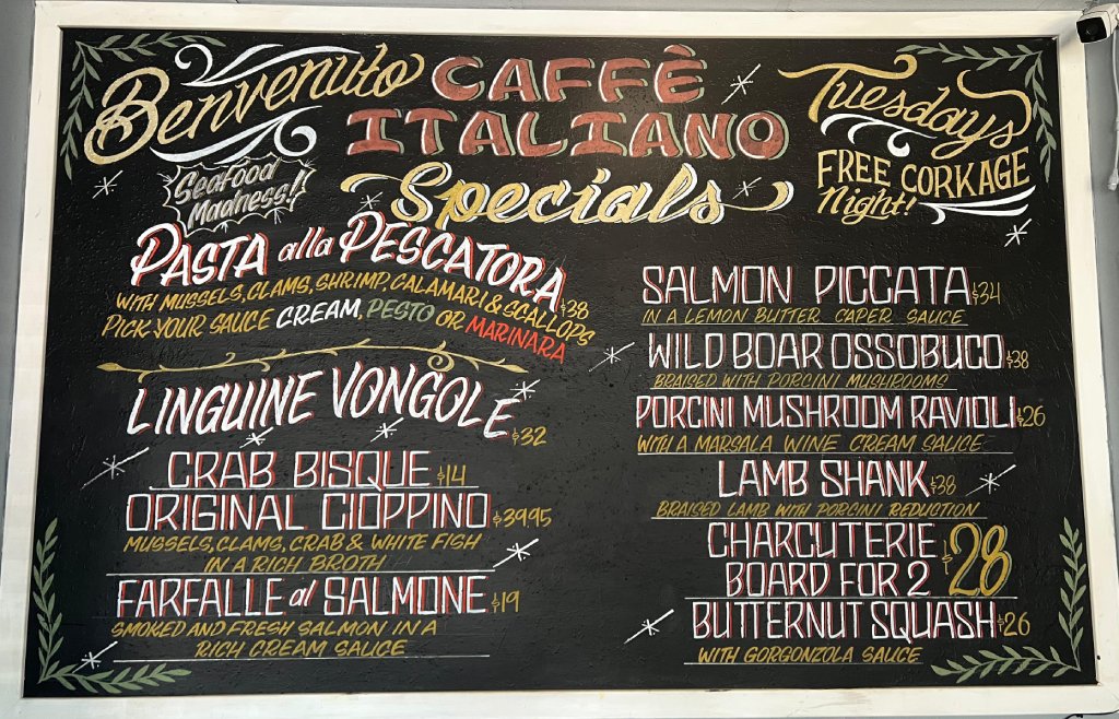 CAFFE ITALIANO RISTORANTE restaurant in Fair Oaks, United States