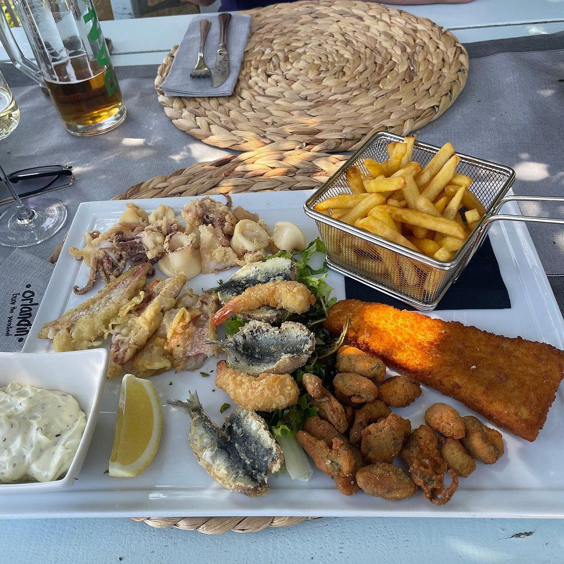 Orlandin restaurant in Vrsar, Croatia