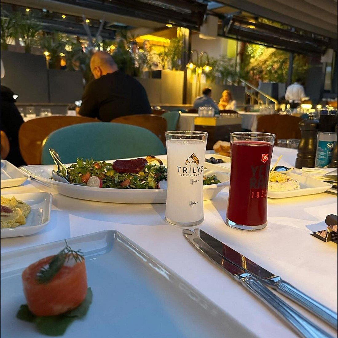 Trilye Restoran restaurant in Ankara
