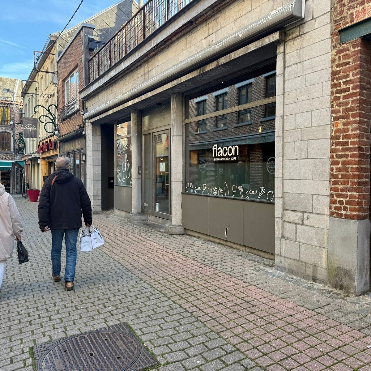 Flacon restaurant in Nivelles, Belgium