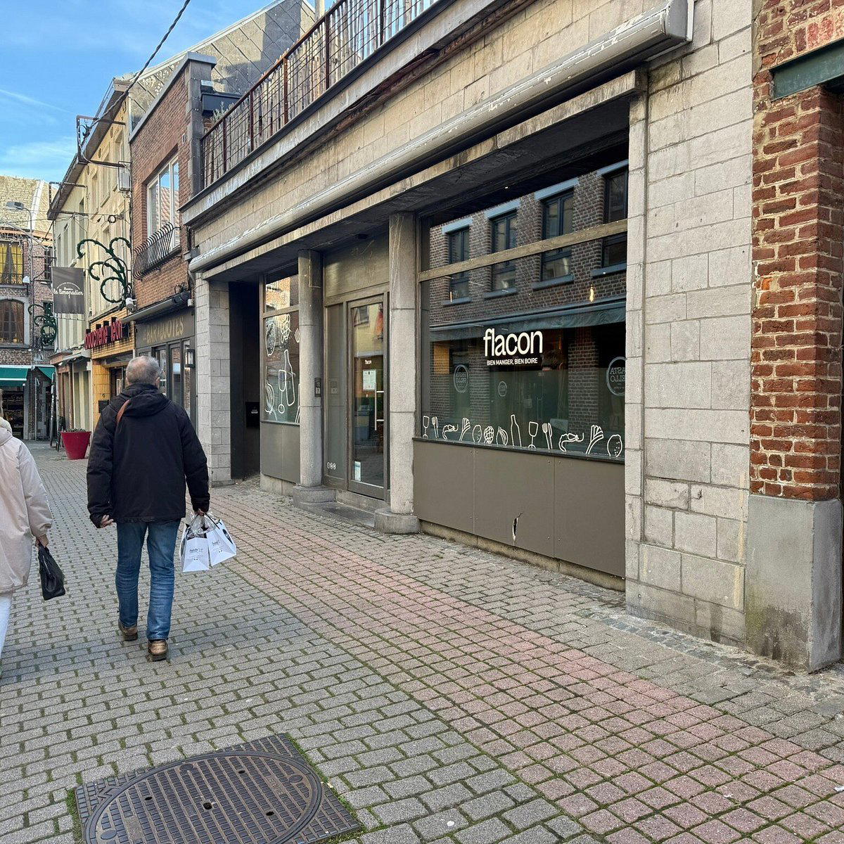 Flacon restaurant in Nivelles, Belgium