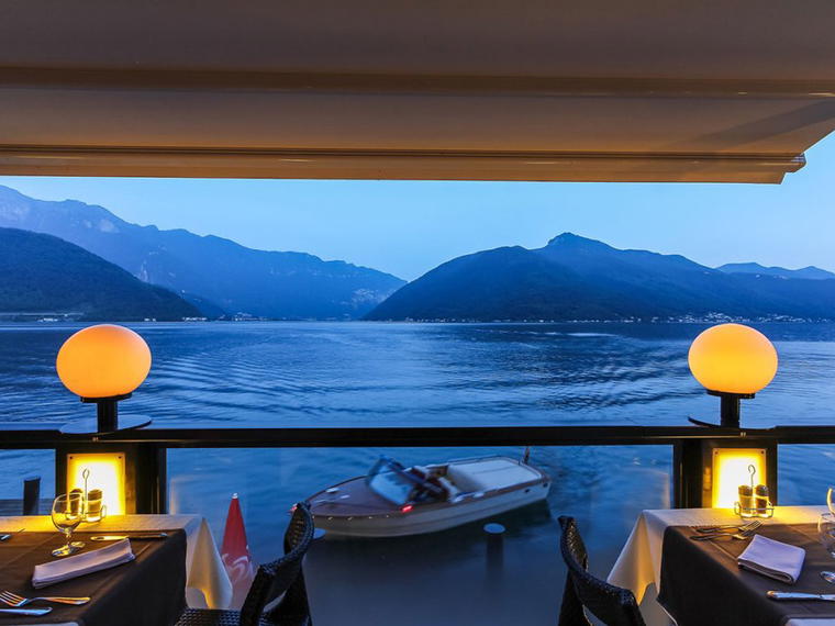 Lac Restaurant, Melide, Switzerland