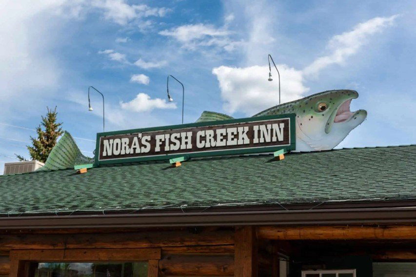 Nora's Fish Creek Inn, Restaurant in Wilson