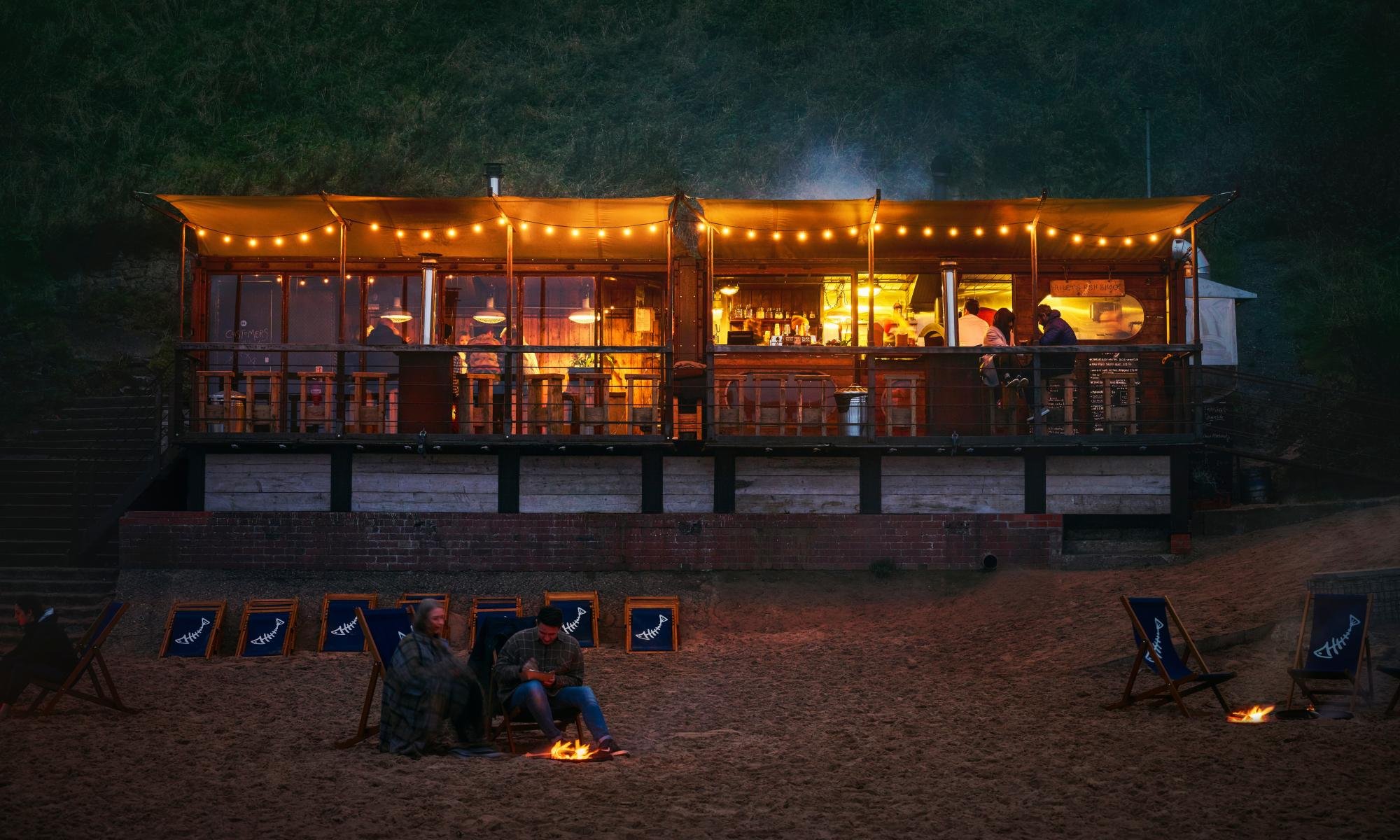 Riley’s Fish Shack restaurant in Tynemouth, United Kingdom