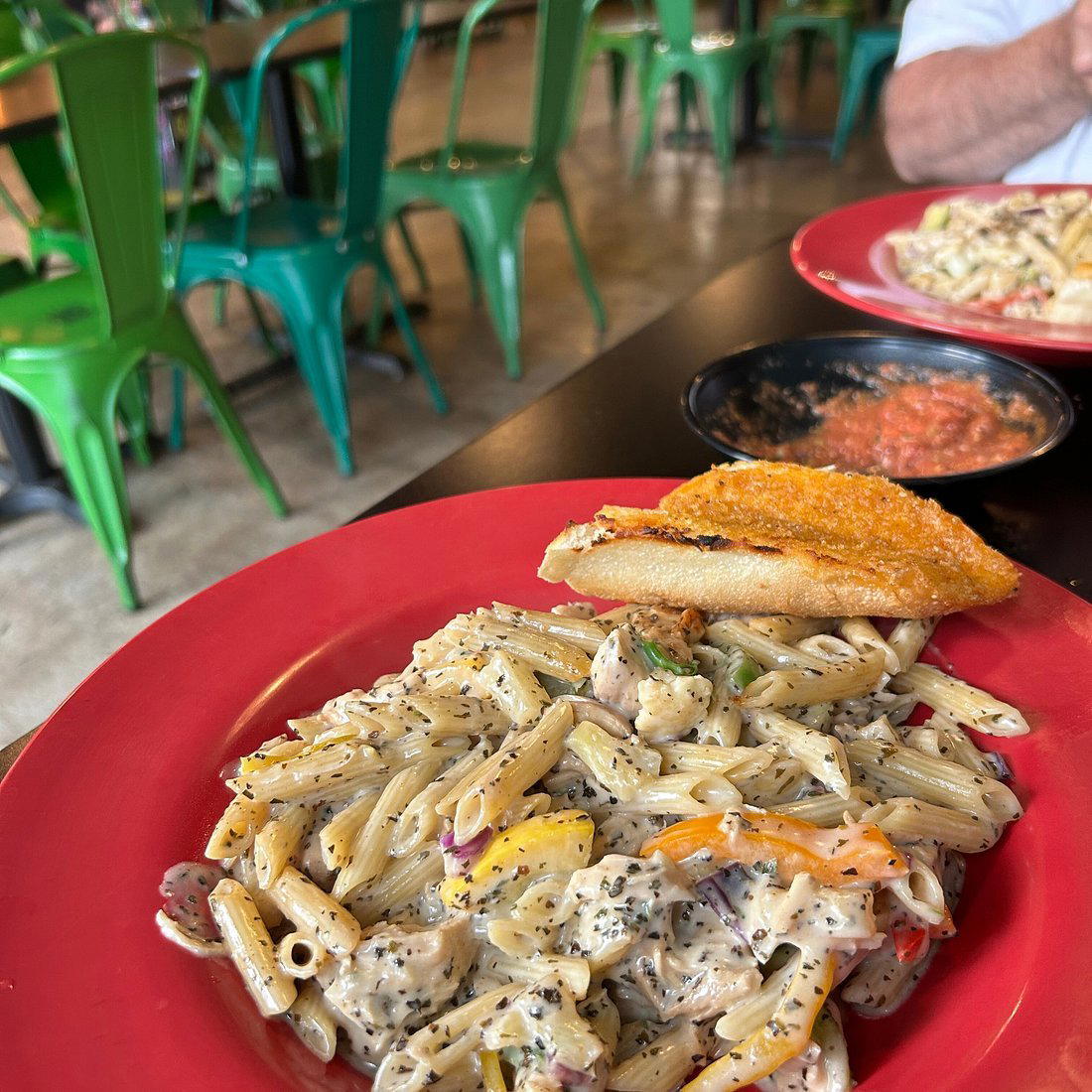 Rasta Pasta restaurant in Colorado Springs