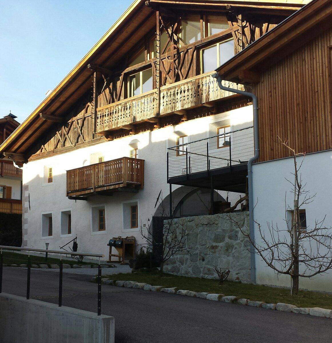 Huberhof restaurant in Brixen, Italy