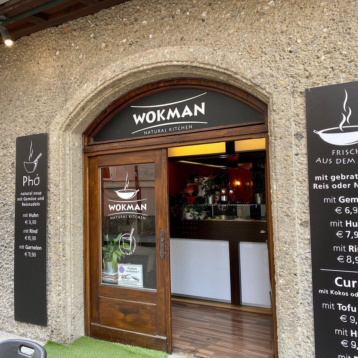 Wokman restaurant in Salzburg, Austria