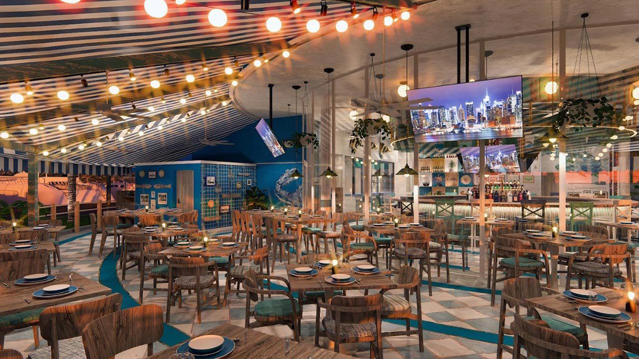 Blue Marlin restaurant in Nassau