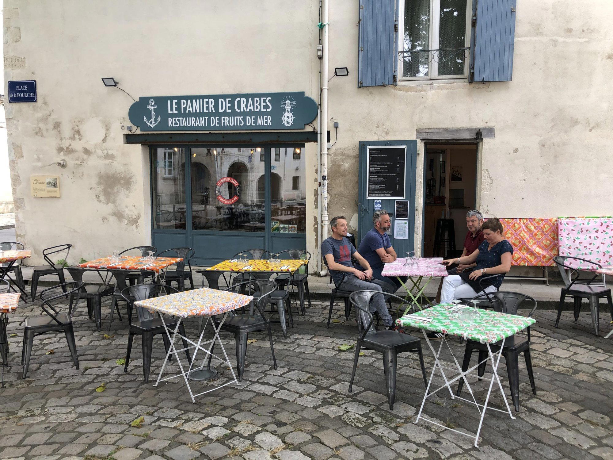 Le Panier de Crabe restaurant in La Rochelle, France