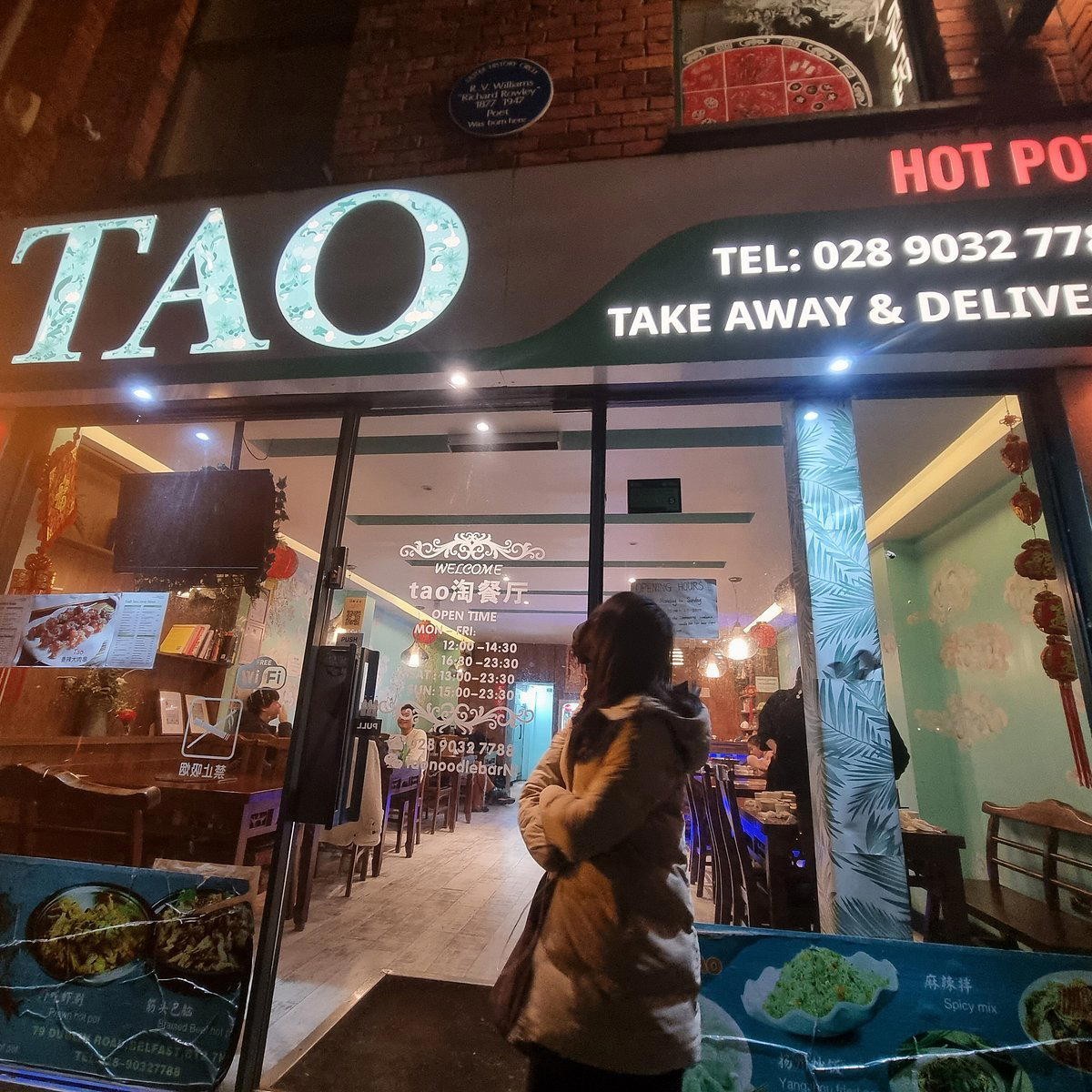 Tao Noodle Bar Cafe restaurant in Belfast, United Kingdom
