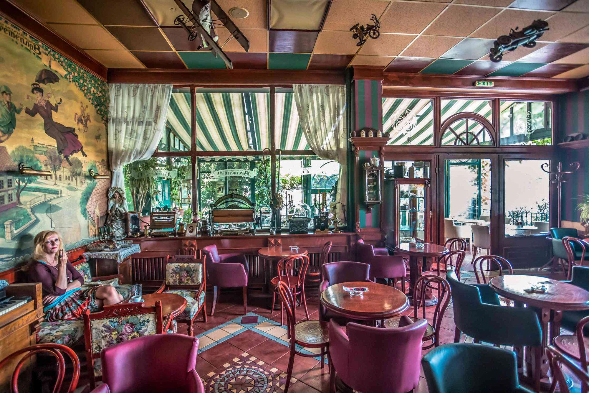 Vremeplov restaurant in Novi Sad, Serbia
