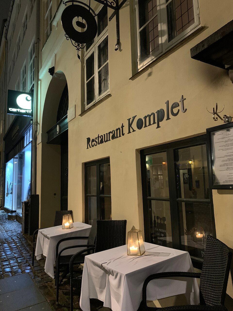 Restaurant Komplet restaurant in Copenhagen, Denmark