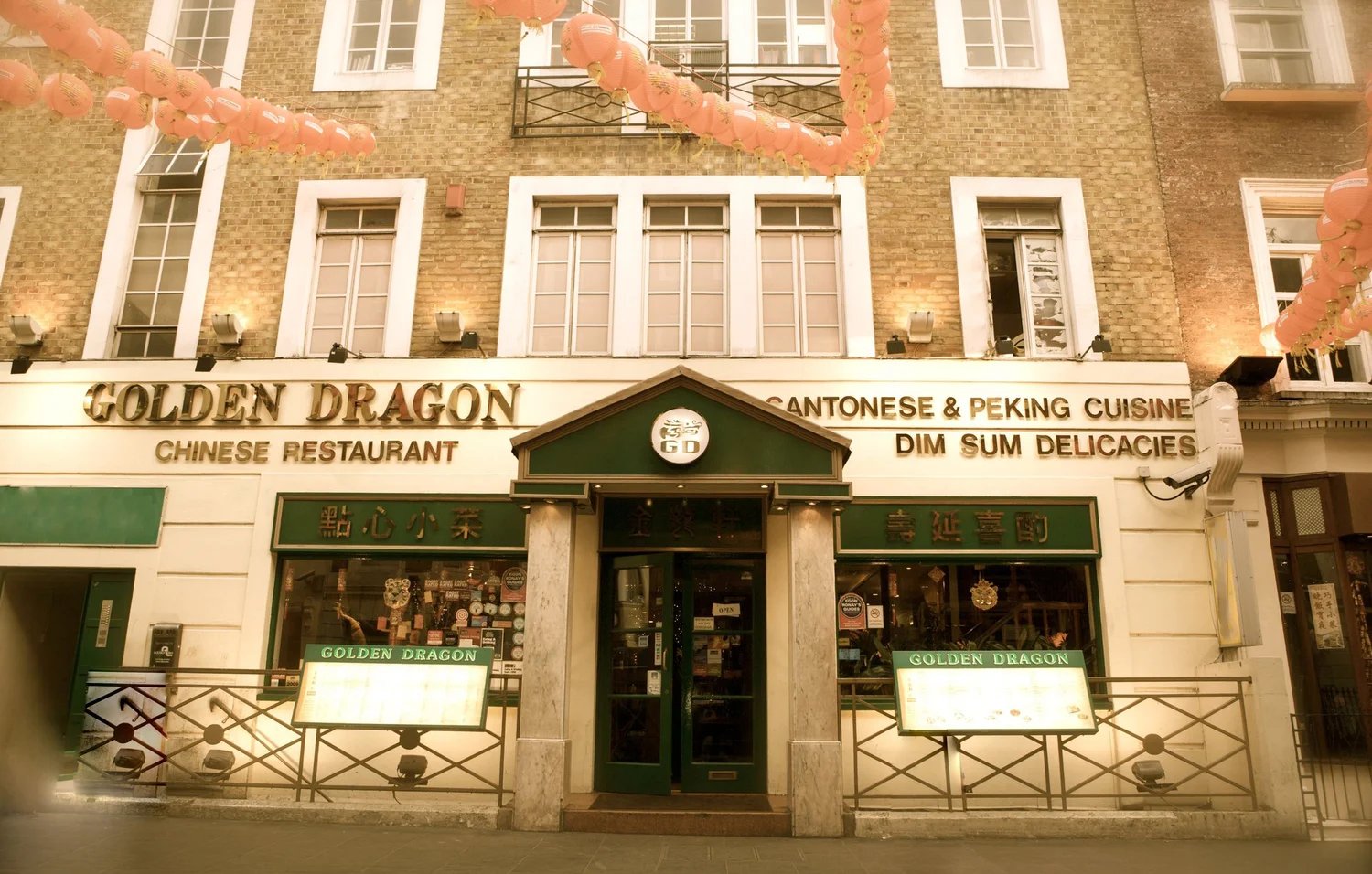 Golden Dragon restaurant in London, United Kingdom