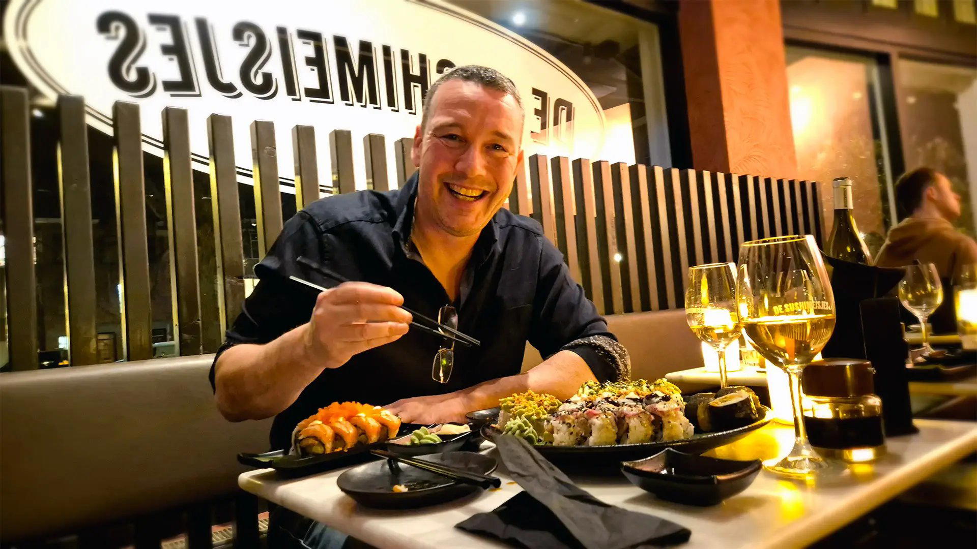 De Sushimeisjes restaurant in The Hague, Netherlands
