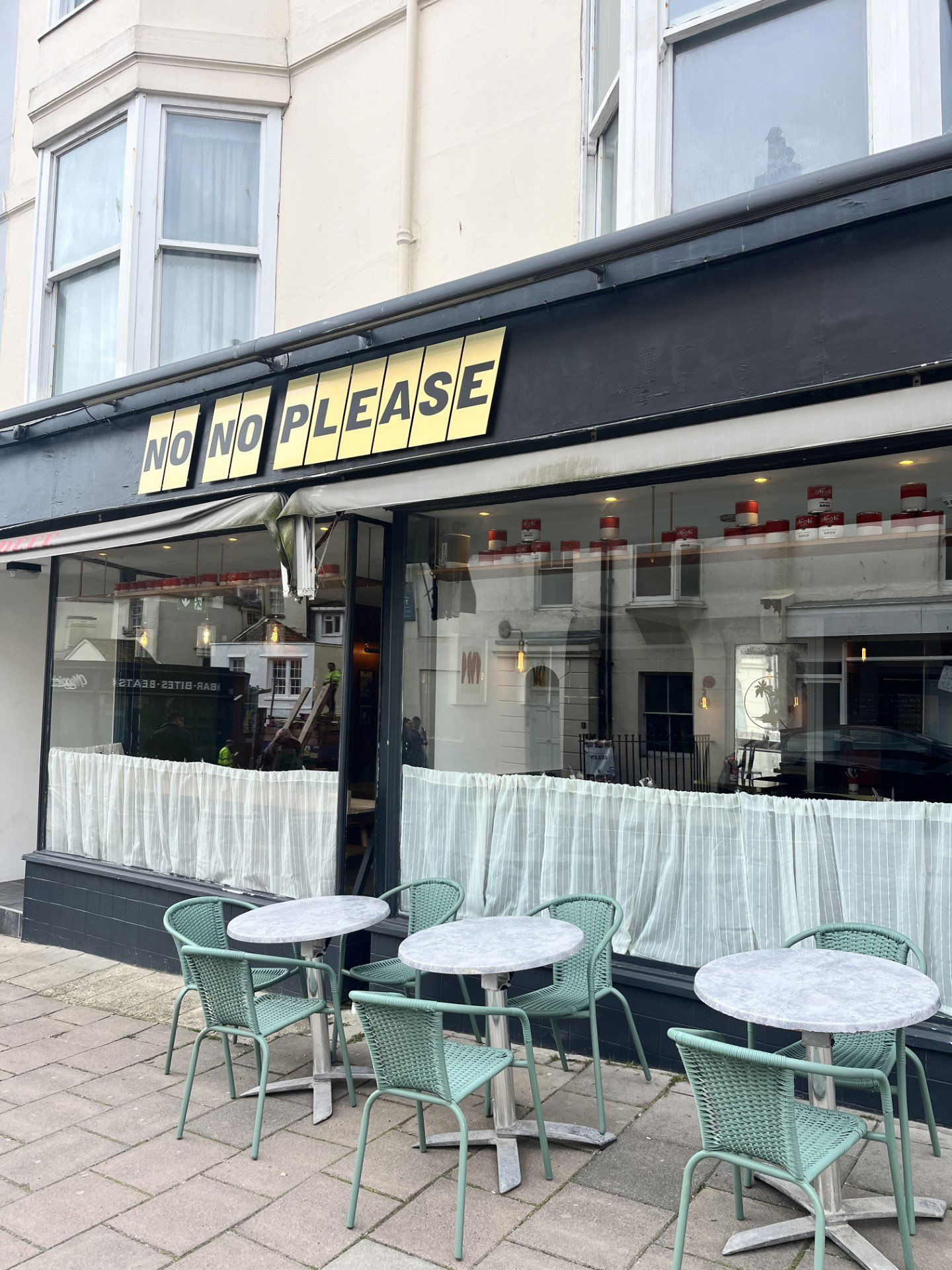 No No Please, Restaurant in Brighton