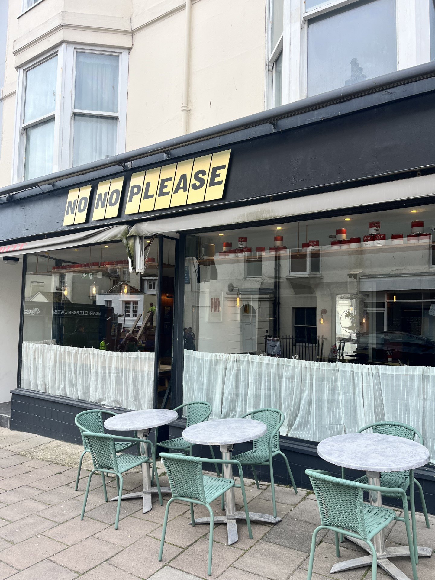 No No Please restaurant in Brighton, United Kingdom
