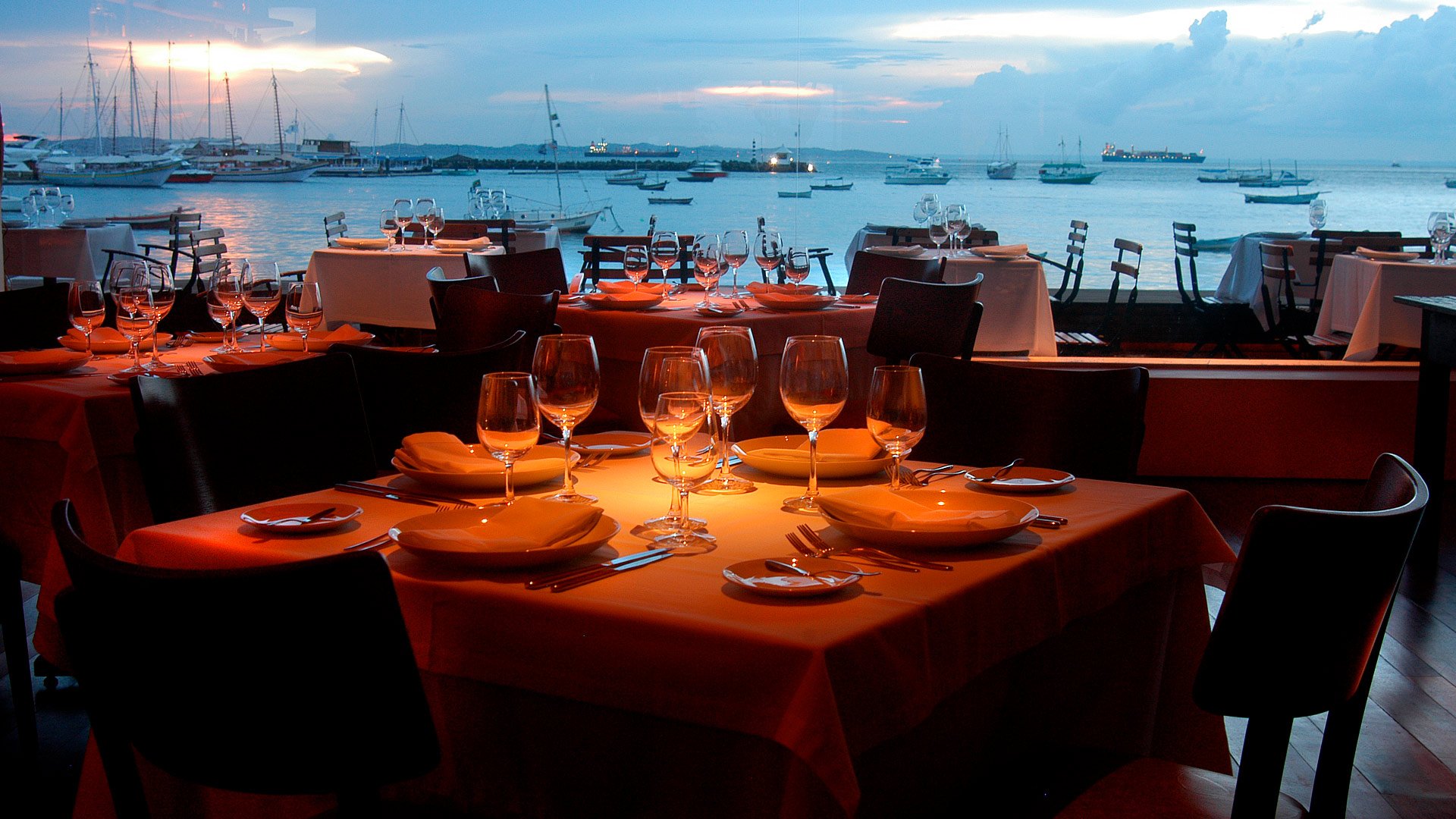 Amado restaurant in Salvador, Brazil