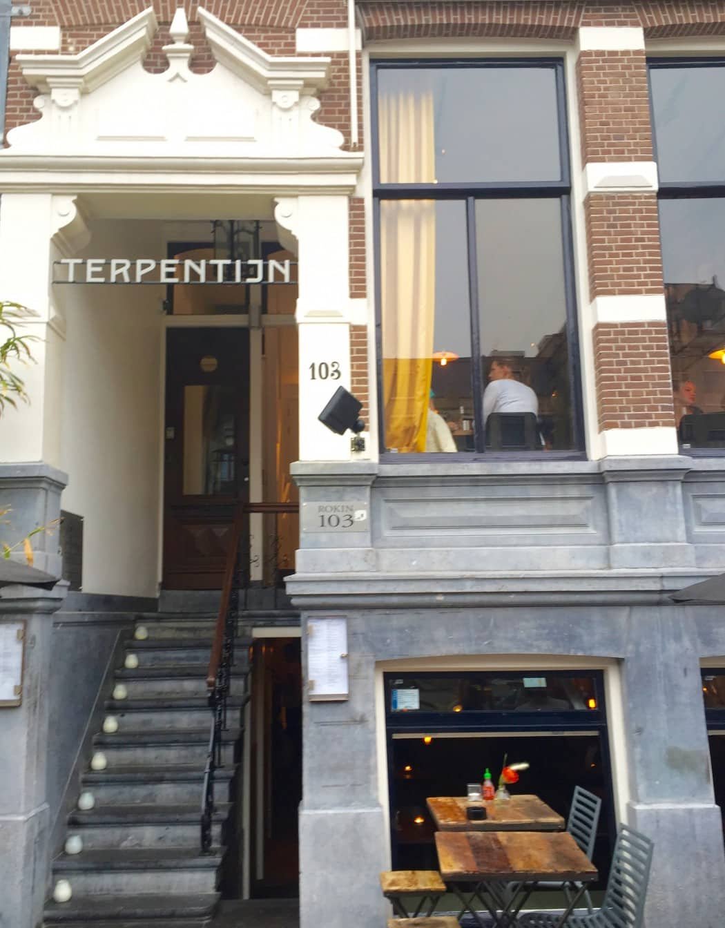 Terpentijn restaurant in Amsterdam, Netherlands