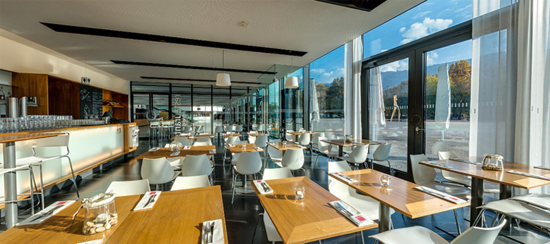 Buehnedrei restaurant in Bregenz, Austria