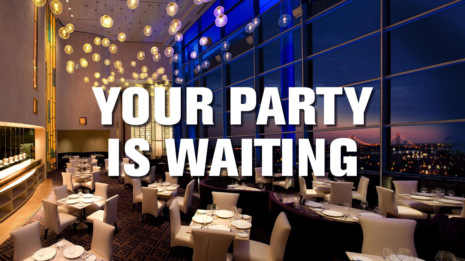 Iridescence restaurant in Detroit, United States